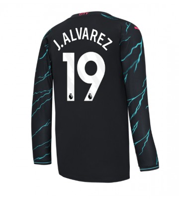 Manchester City Julian Alvarez #19 Tredjetröja 2023-24 Långärmad